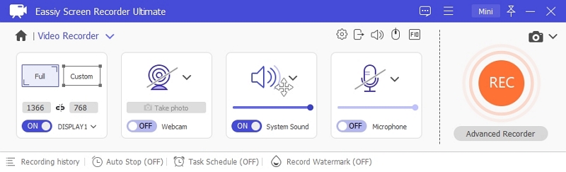 Eassiy screen recorder ultimate step 4 | screencast