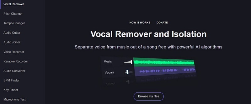 vocalremover | M4A Editor