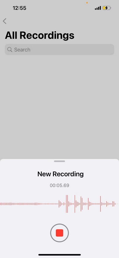 Record Podcasts on iPhone step 2 | how to record a podcast on iphone