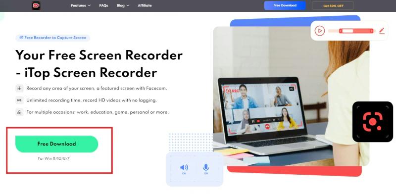iTop VPN Screen Recorder | online screen recorder