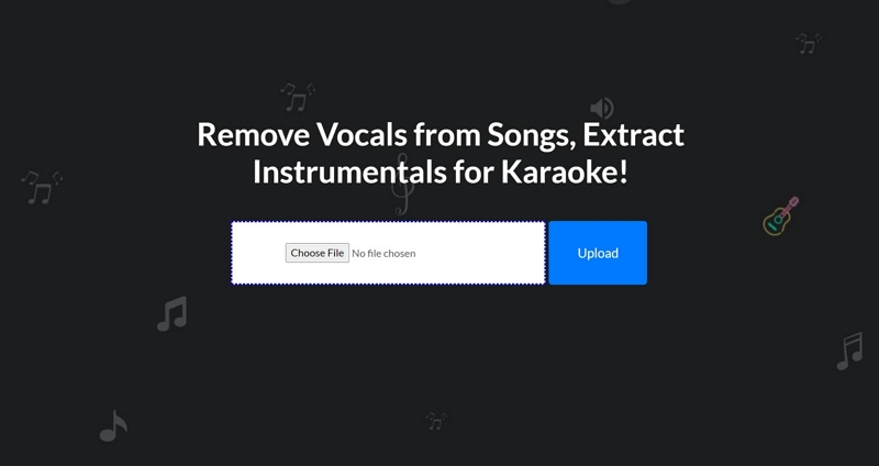 AI Vocal Remover