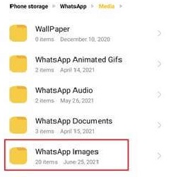 from Local File | whatsapp deleted photo recovery