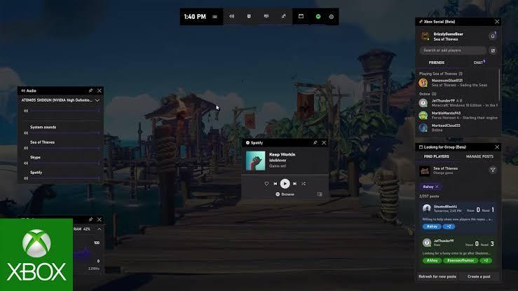 Windows Xbox Game Bar | screenflow for windows