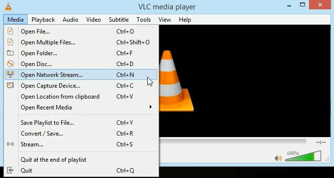 VLC Media Player step 3 | record audio from youtube