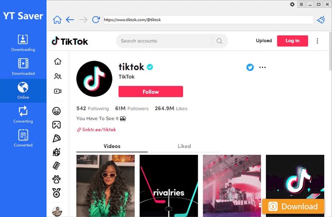 YouTube セーバー | tiktok 変換 mp4