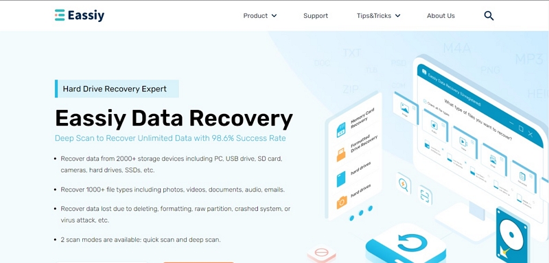 eassiy data recovery | M3 Raw Drive Recovery