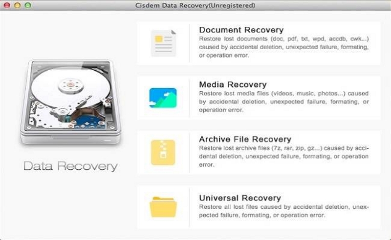 Cisdem Data Recovery | Best Mac hard drive recovery software