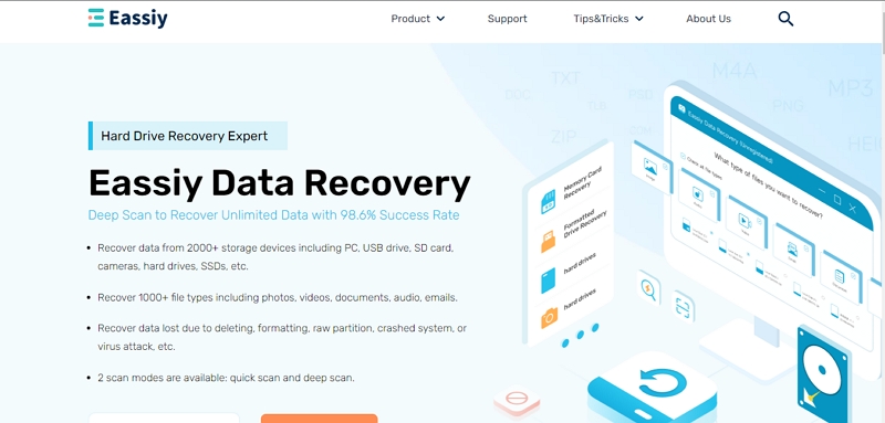 Eassiy Data Recovery | Pen Drive Data Recovery Software