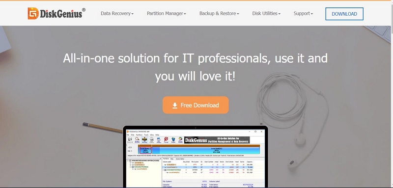 diskgenius | best data recovery raw drives