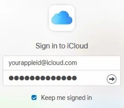 Go to icloud | Delete Photos from iCloud