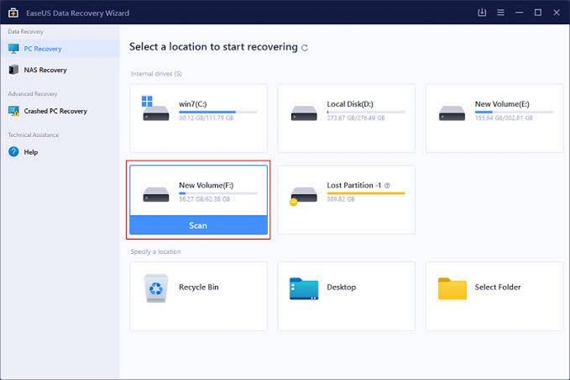 EaseUs Data Recover | Recover Data Formatted Hard Drive