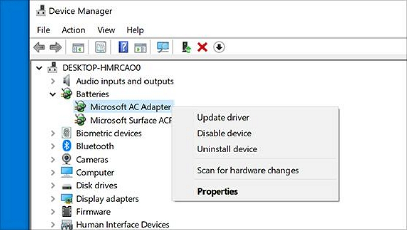 click Device Manager| Seagate External Hard Drive Recovery