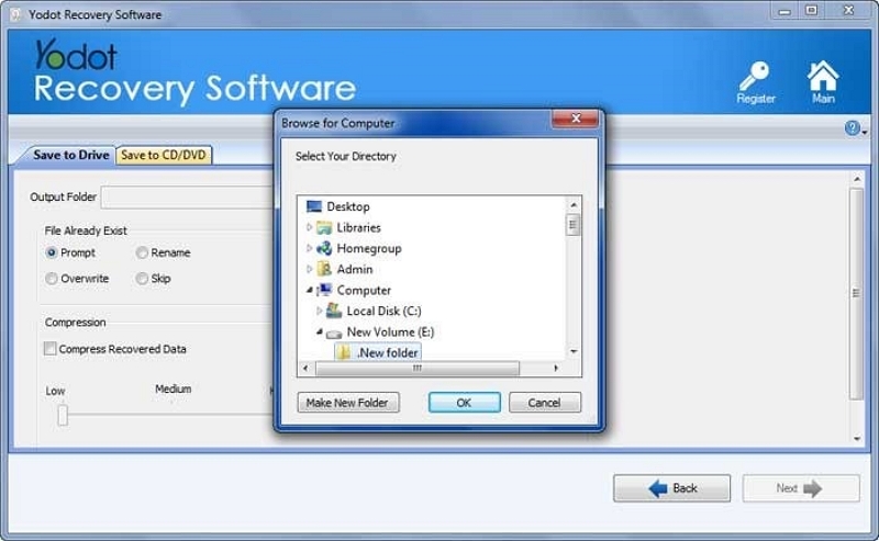 preview the files | hard drive data recovery tool